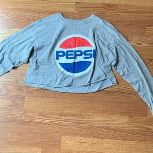 pepsi grey long sleeve (cropped)